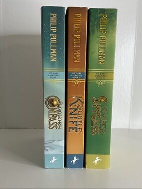 His Dark Materials Trilogy by Philip Pullman paperback book set